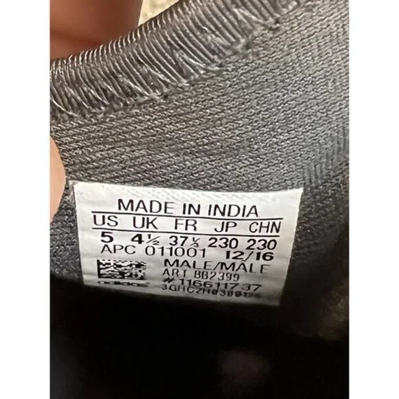 Adidas Originals Tubular Radial‎ Gray Men’s 5 Trainers Sneakers BB2399 - Picture 12 of 12